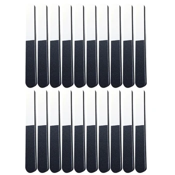 

20pcs Manicure Files Sponge Nail File Nail Polish Strip Grinder Nail Art Tool for Salon Nail Art Shop