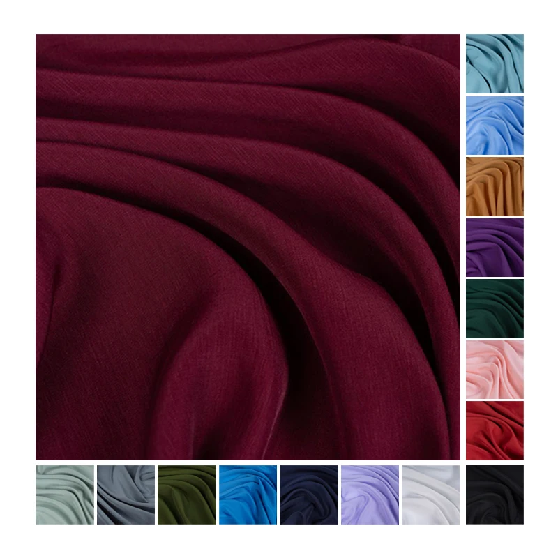 Песочная промытая имитация Cupro Tencel ткань поли хлопок для платья рубашки
