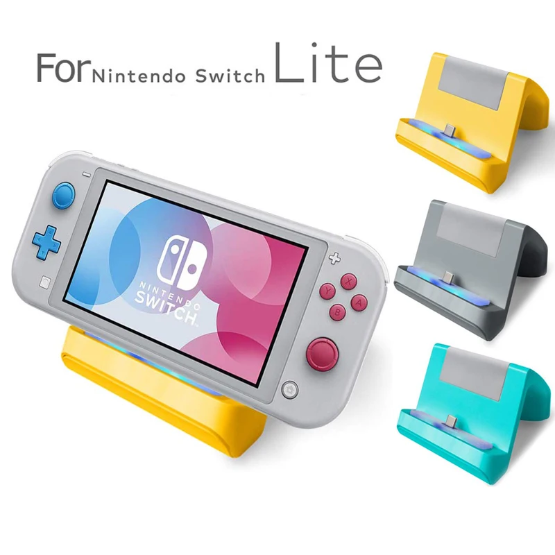 

Charging Dock For Nintendo Switch Lite Charger Stand USB Type C Port Fast Charging Dock Station For Nintendo Switch Mini Console