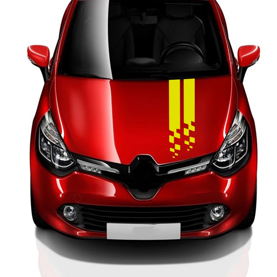 Adesivi auto renault sport tuning rally decalcomania sticker vinile prespaziato - Orizzonte CM Print