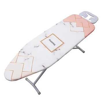

140x50CM Fabric Marbling Ironing Board Cover Protective Press Iron Folding for Ironing Cloth Guard Protect Delicate Garment Easy