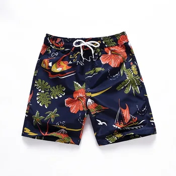 Summer Boy Shorts Beach Swimming Shorts Fast Dry Baby Boys Shorts Children Kids Pants Swimwear Trunk Teenage Plus Size 1