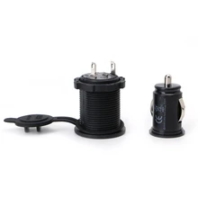 Dual USB Car Cigarette Lighter Socket DC 12V-24V Charger Adapter Power Outlet A6HE Dual USB Car Cigarette Lighter Socket DC 12V-24V Charger Adapter Power Outlet A6HE