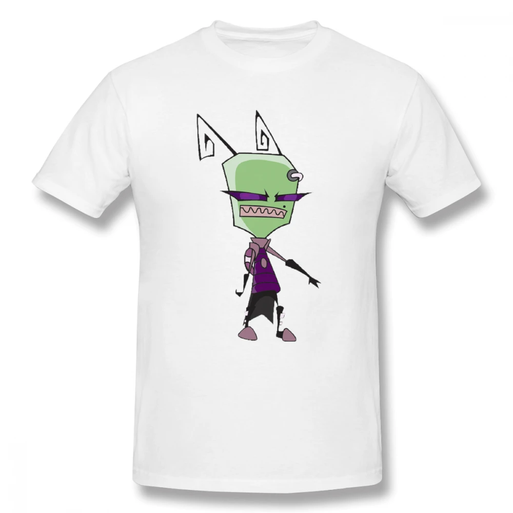 

Image Result For Tak Invader Zim t shirt men Casual Fashion Men's Basic Short Sleeve T-Shirt boy girl hip hop t-shirt top tees