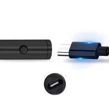 Емкостный стилус Bluetooth глинозема активный планшет сенсорная ручка для рукописного ввода черная совместимая с пояснениями живопись металлическая головка гладкая