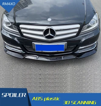 

For Mercedes-Benz W204 front Bumper Diffuser Bumpers Protector For Benz C-Class C200 C180 Body kit bumper Before Rear lipspoiler