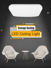 

AC 220V 12W Square Ceiling Lights 6500K White Modern LED Ceiling Lamps for Living Room Bedroom Hallway Home Corridor Balcony