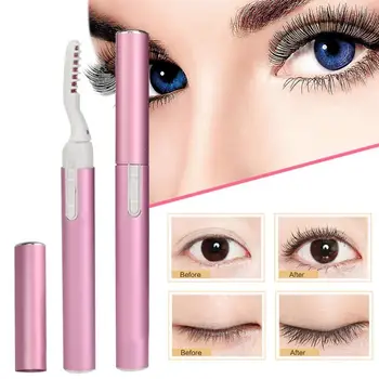 

1Pcs Portable Pen Style Electric Heated Eyelash Curler Makeup Eye Lashes Long Lasting EyeLash Curler Beauty Makeup Curling Kit