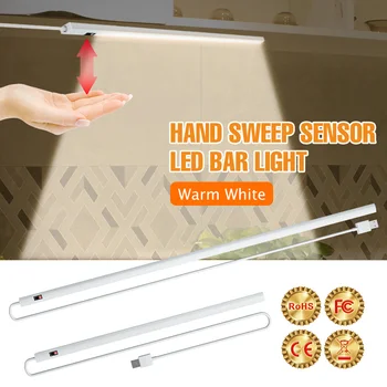 

Led Cabinet Lamp USB PIR Motion Sensor Led Light 5V Bedroom Decor Lighting Bulb 20/30/40/50CM Luces Kitchen Stair Closet Light