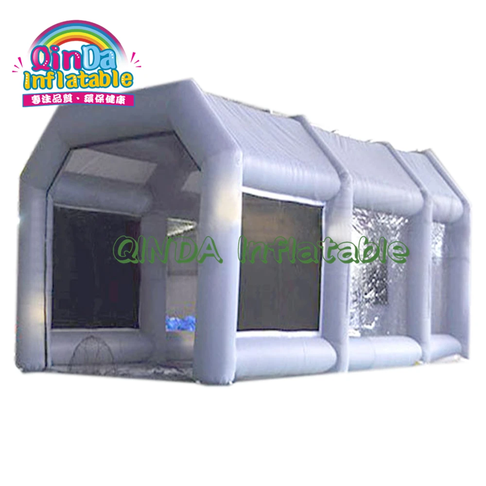 

26ft Long Inflatable Spray Booth Spray Paint Booth For Sale Painting Car Spray Booth From Guangzhou Factory