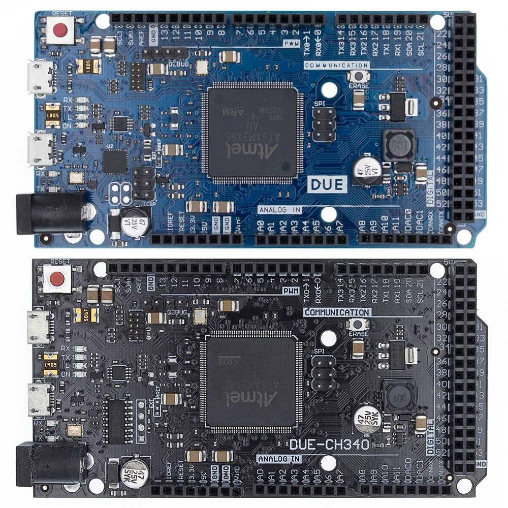  Due R3 Board/ DUE R3-CH340 ATMEGA16U2/CH340G ATSAM3X8E ARM Main Control Board with 50cm USB Cable f
