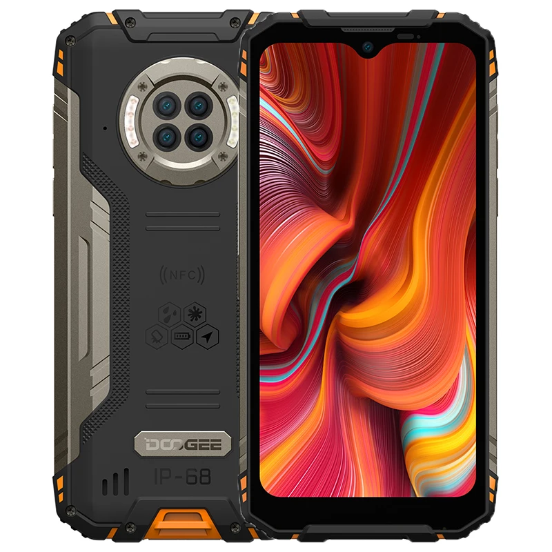 gaming ram Doogee S96 Pro IP68 Waterproof Rugged Smartphone Helio G90 Octa Core 8GB+128GB Infrared Night Vision 6350mAh Mobile Phone NFC laptop 8gb ram