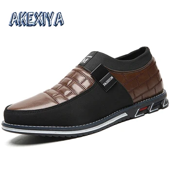 

Brand Men Casual Shoes Handmade Mens Loafers Quality Leather Men Buiness Formal Shoes Slip-on Mens Wedding Dress Shoes Size38-48