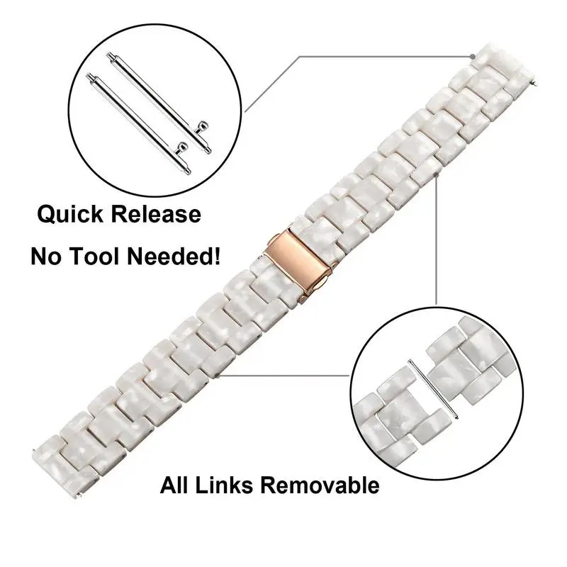 Trumirr резиновый ремешок для часов Fossil Gen 4 Venture HR/Gen 3 Q Venture/women's Gen 4 Sport Watch Band быстросъемный ремень