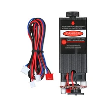 Módulo láser profesional de 5500mw/ 2500mw/500mw 12V con gafas y Cable de conexión para máquina de grabado CNC DIY