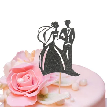 

Wedding Cake Insert Card Cake Insert Cake Flag Shimmering Powder Insert 3 A 1 Bag