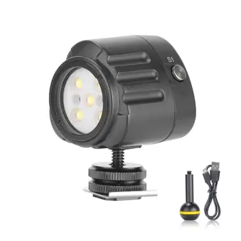 

Neewer Underwater Lights Dive Light High Power Fill-in Light 130 Feet Waterproof LED Video Light with 5 Modes For Yuneec Drones