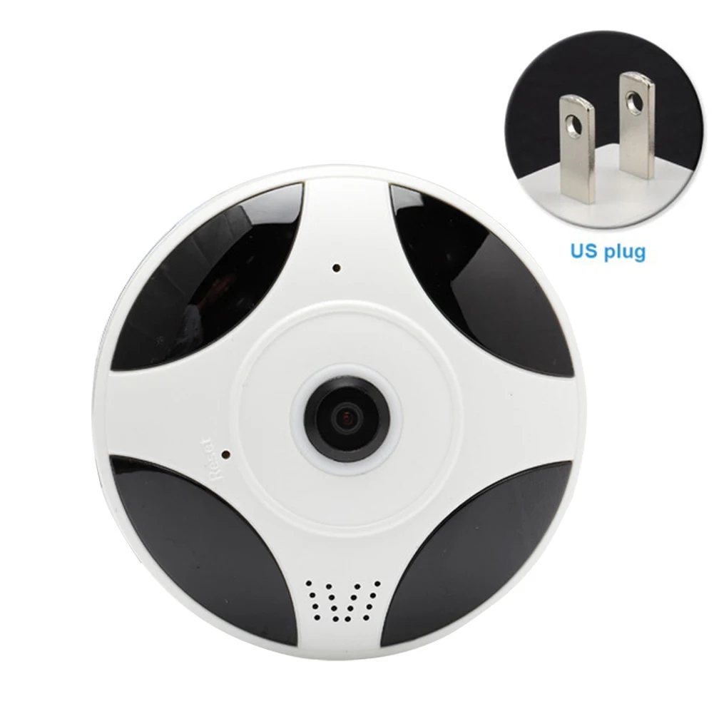 

360 Degree Night Vision Wireless Audio Noise Reduction Security Home Panoramic Network Smart WIFI Infrared HD IP Camera