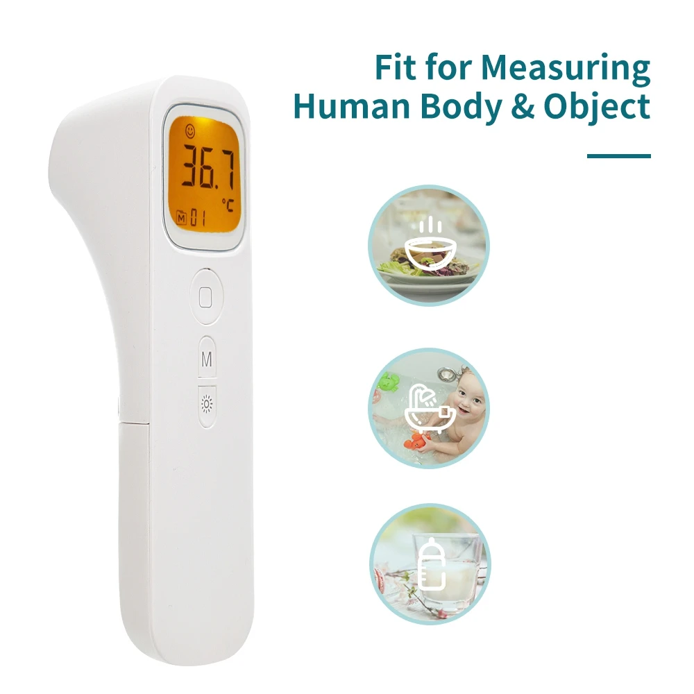 

New Muti-fuction Baby/Adult Digital Termomete Infrared Forehead Body Thermometer Gun Non-contact Temperature Measurement Device