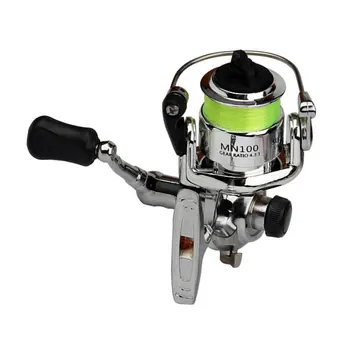 

Portable Size High Strength Aluminum Alloy Spinning Fishing Reel Fishing Tackle Small Spinning Reel 4.3:1 Fishing Accessories