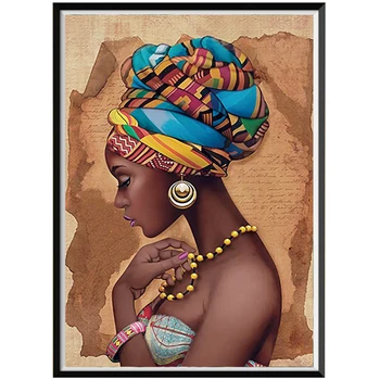 

WUJIE Indian Women 5D Diamond Painting DIY Partial Drills Cross Stitch Pictures Wall Art Home Decoration Embroidery Paint Gift