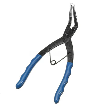 

1pc 90° Bent Nose Multifunctional Shaft Hole Snap Ring Pliers Tool Internal External Ring Remover Retaining Circlip Pliers