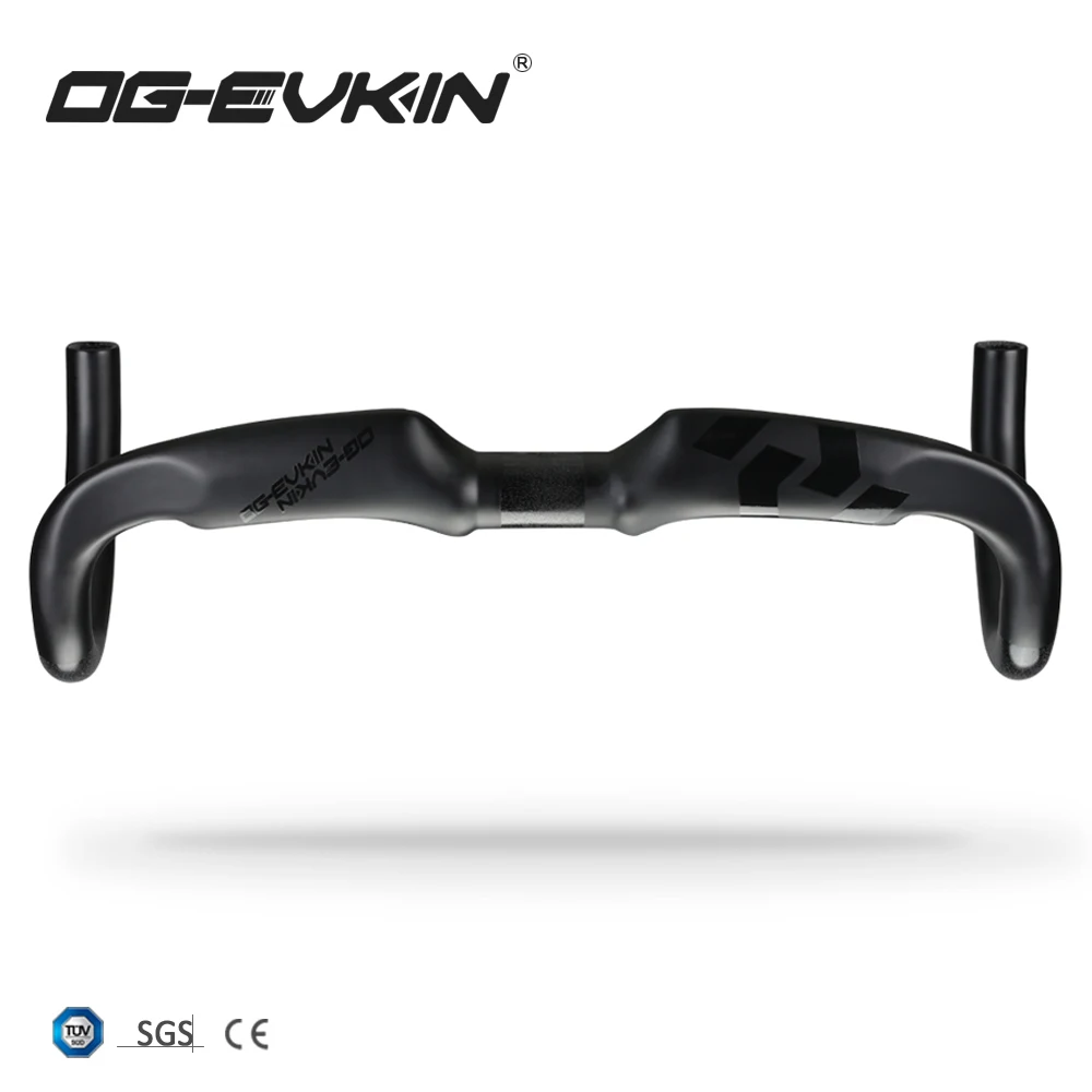 OG EVKIN HB002 Aero углеродный руль для велосипеда дорожный интегрированный UD matt Di2 Drop bar 40