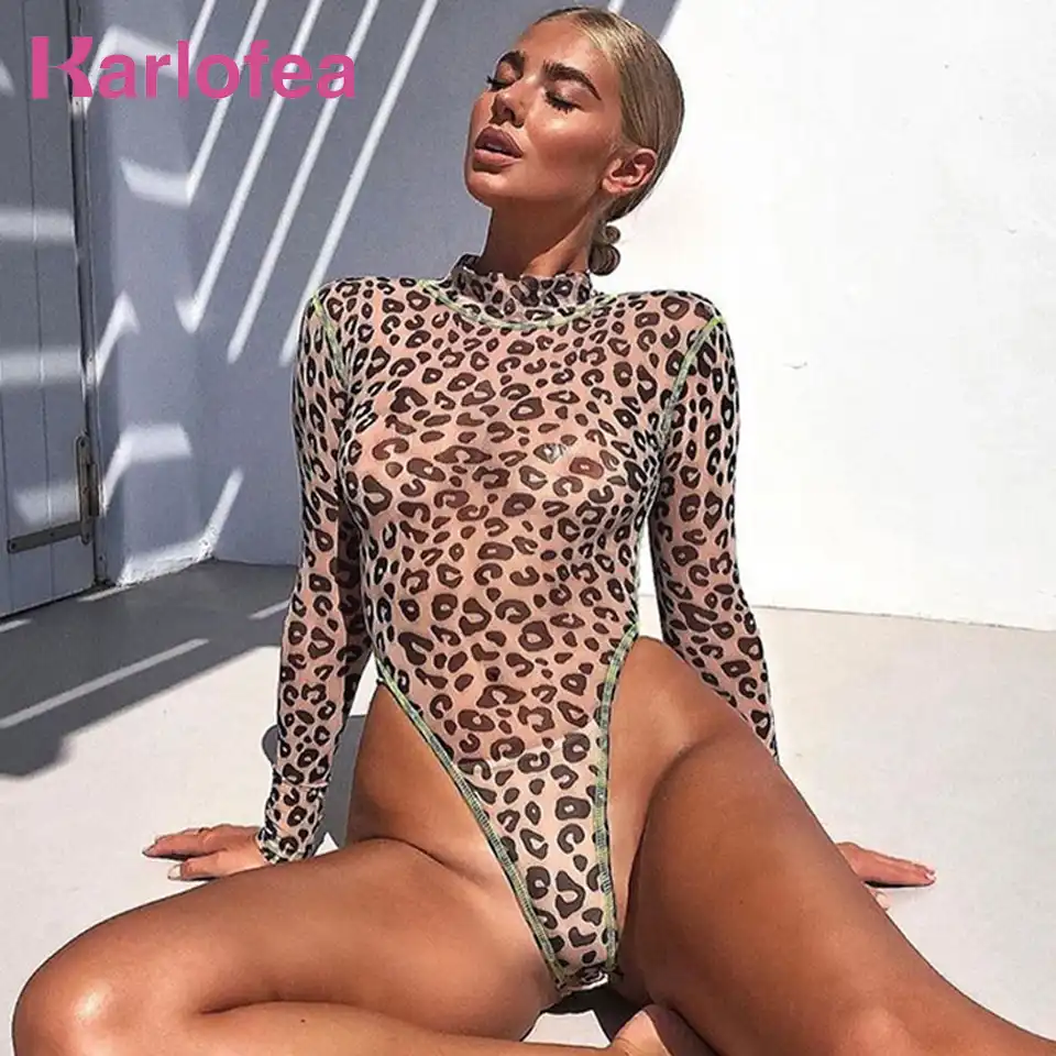 leopard bodysuit outfit