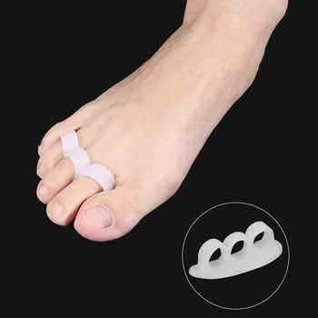 

Toe Corrector Valgus Bunion Foot Small Silicone Separating Gel Toe Separator Hallux Care for Household Healthy Care Foot Supply