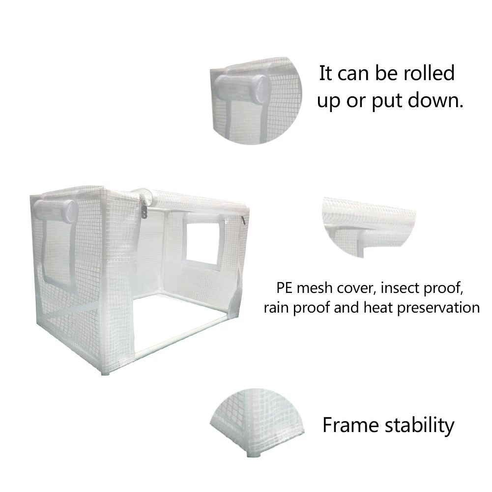 Комнатный непромокаемый зимний тент растительный чехол для теплицы защитный Мини садовый цветочный обогреватель портативный утеплитель теплый сарай детский