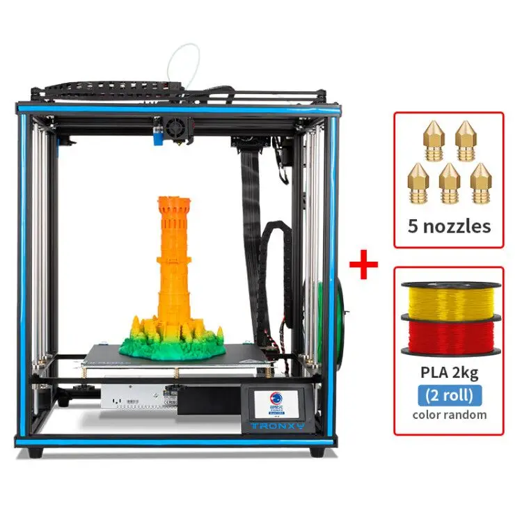 3D Printer TRONXY X5SA Ultra Quiet Printing with Upgrade High Precision DIY kit impressora 3d EU Russia US AU Warehouse PLA TP|3D Printers| -…