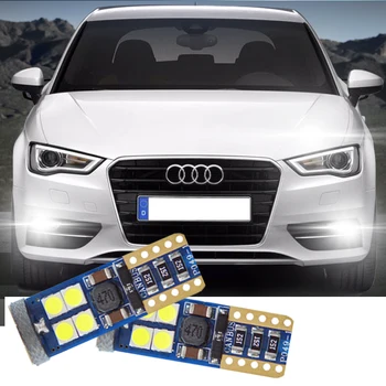 

2Pcs W5W T10 LED Lamp Canbus Parking Interior Lights for Audi A3 A4 A6 A5 8p B6 B8 B7 B5 C6 S3 S4 RS3 TT Quattro Q5 Q7 100 300