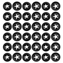 

50 Pcs Locking Washers Push On Star Lock Clips Kit Fastener Retainer For Metric Shaft Repair Tools Accessories