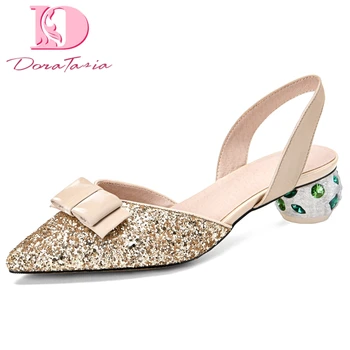 

Doratasia 2020 Dropship Clear Heels Party Ladies Women Shoes Woman Sandals