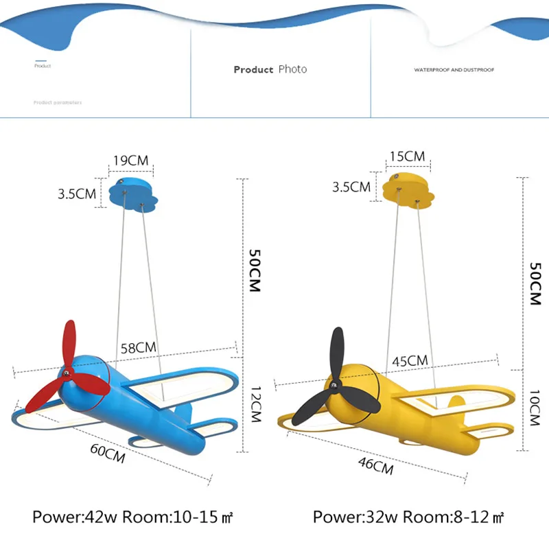 Günstig Neue Design flugzeug lampe Kreative led Kronleuchter Für kinderzimmer baby Schlafzimmer moderne kronleuchter Hause Dekoration hängen lampe