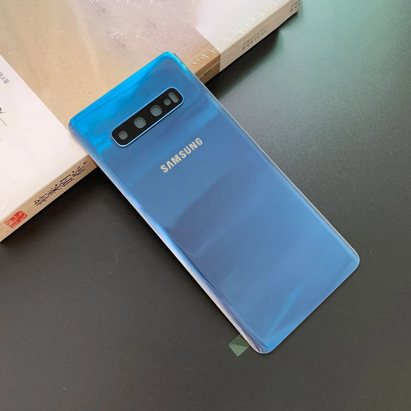 Для Galaxy S10 plus Задняя крышка батареи 3D стеклянная крышка корпуса задняя крышка чехол для Galaxy S10 задняя дверь чехол Замена