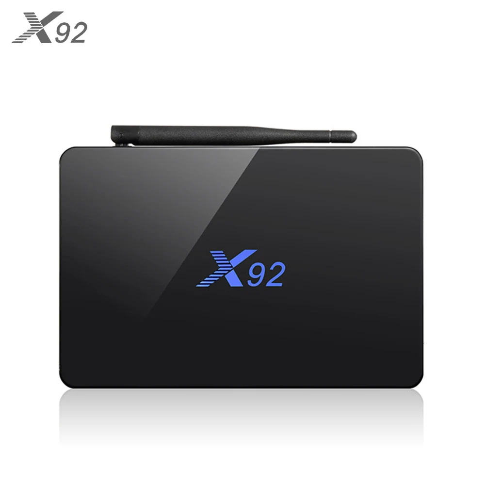 X92 Android 7 1 ТВ-приставка 2G/16G 3G/32G поддержка 4K 2 4G 5G Wifi 1000M Amlogic S912 Mali-T820MP3 Смарт