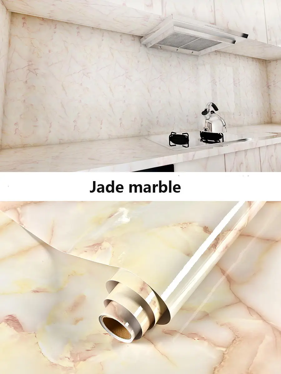 As shown Самоклеющиеся водонепроницаемые 3d наклейки на стену ТВ фон мраморные 3d обои Гостиная Фреска спальня кухня декоративные наклейки s - Цвет: As shown