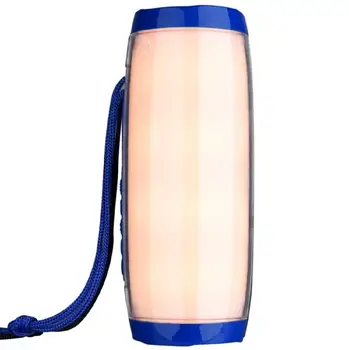 

Portable Speaker Bluetooth Column Wireless Bluetooth Speaker Powerful High BoomBox Outdoor Bass HIFI TF FM Radio with LED Light