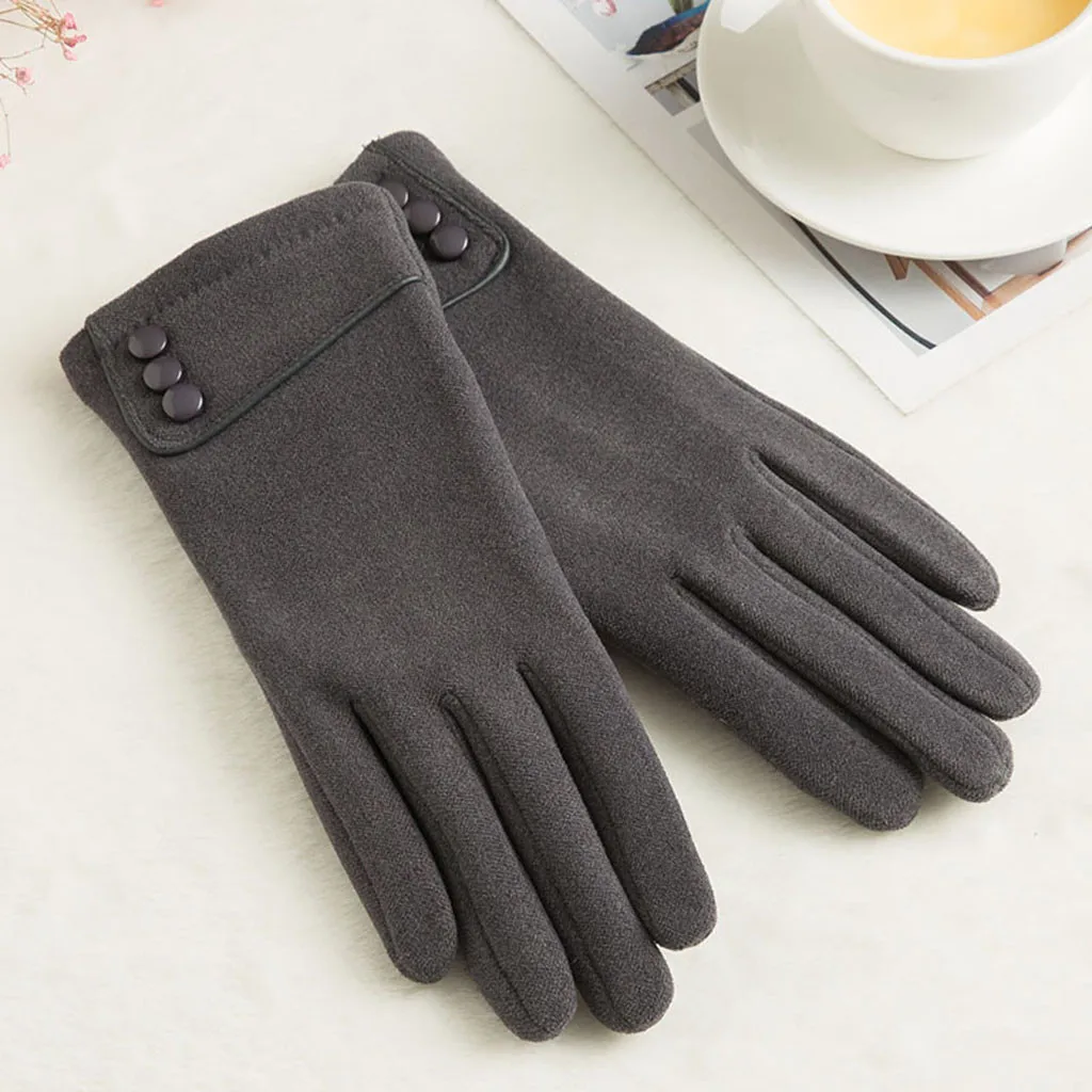 Женские перчатки, перчатки для сенсорного экрана, зимние женские теплые перчатки, варежки, женские наручные варежки, перчатки для вождения, лыжные перчатки, Luvas guantes
