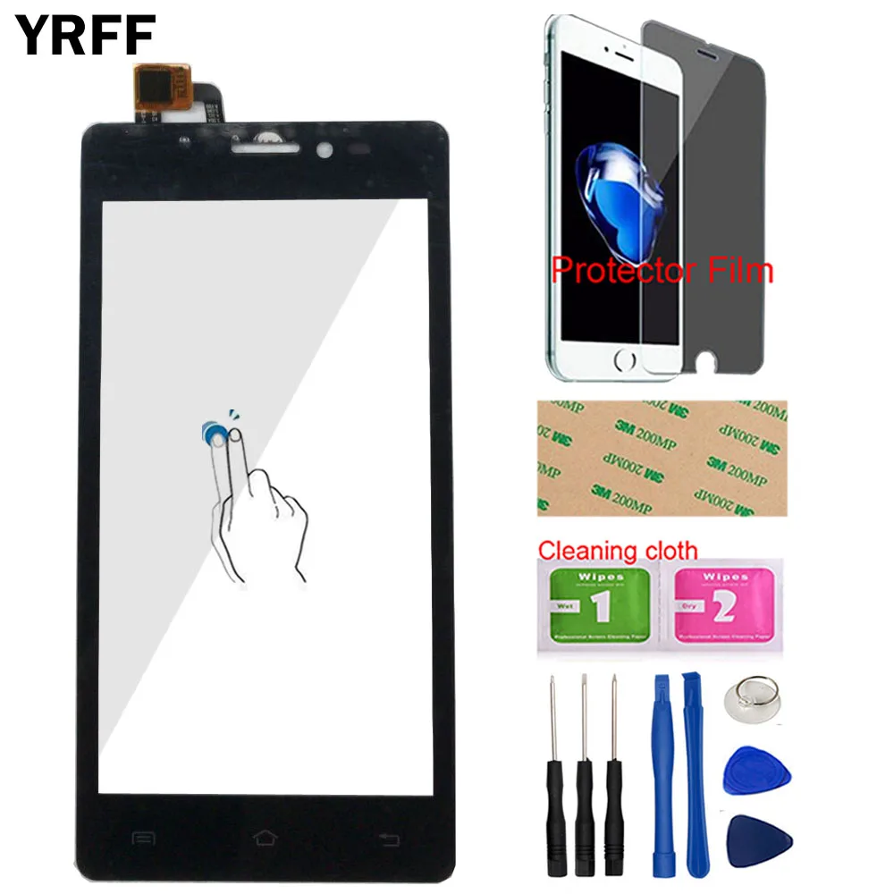 

Phone Touch Screen For Prestigio Wize C3 PSP 3503 DUO PSP3503 Digitizer Front Glass Panel Sensor Tools Protector Film