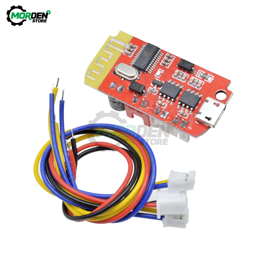 

CT14 Micro USB Stereo Audio Bluetooth 4.2 Power Amplifier Board Module 5VF 5W+5W with Charging Port for Refitting Idle Sound Box