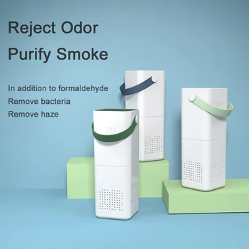 

USB Ion Generator Air Purifier Filter Allergen Pollen Dust Pest Dander Smoke Pm2.5 Eliminator Air Fresh Cleaner For Home