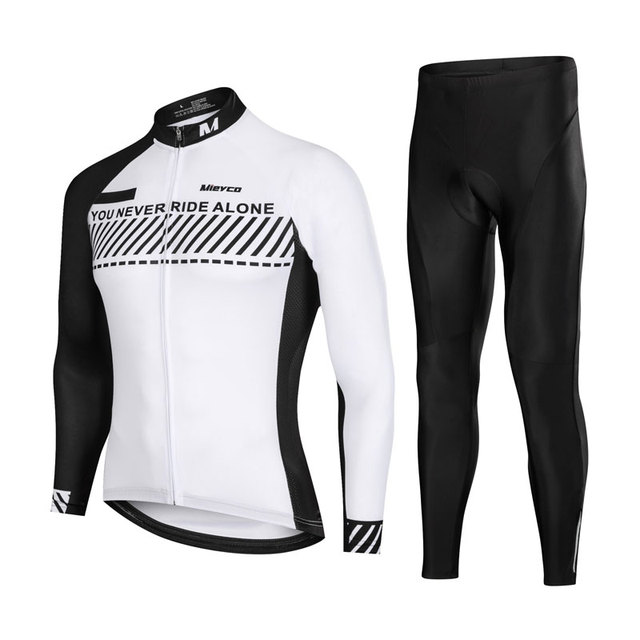 Dry Cycling Jersey Set 2021 Pro Team MTB Bike Clothing Roupa Ciclismo Masculino Race Bicycle Sportswear Two Piece Set Men