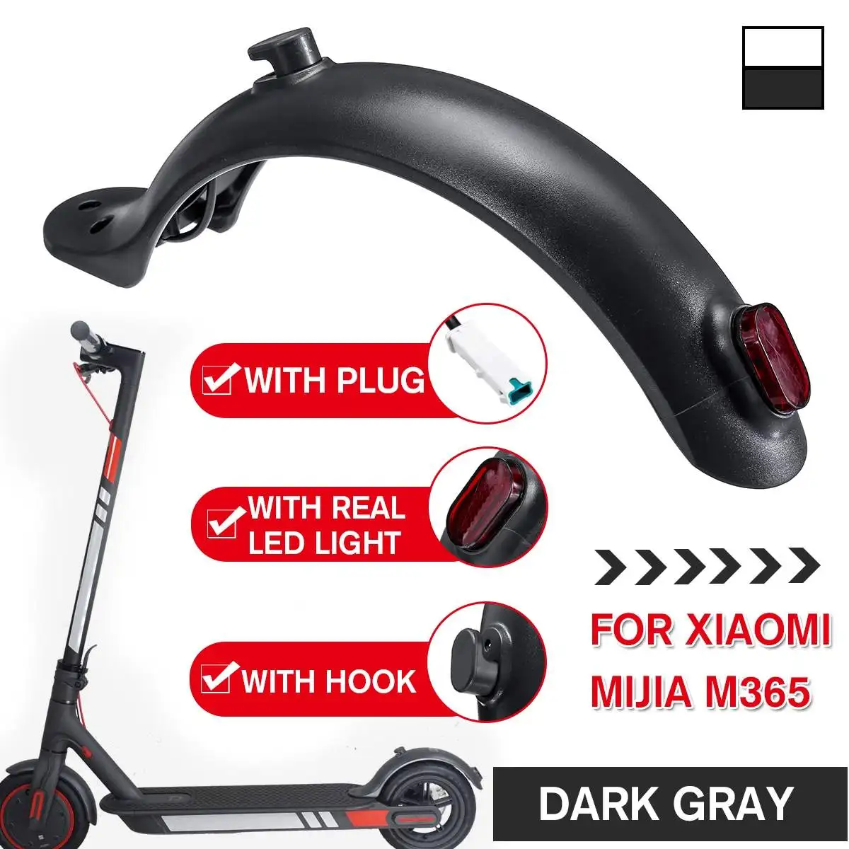 Mudguard Front Rear Fender Guard For Xiaomi Mijia M365 Accessory