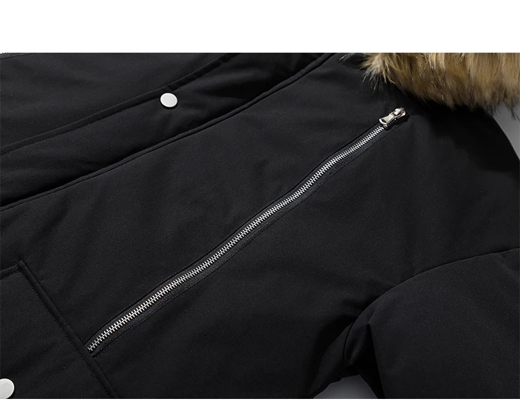 Разборчивая Новинка, модная Повседневная зимняя мужская куртка с капюшоном, теплые пальто, мужские парки, толстая мужская зимняя куртка средней длины в стиле хип-хоп s