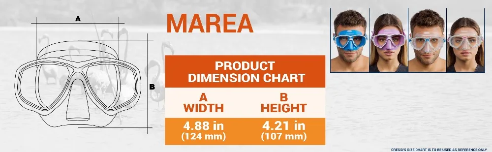 Маска Cressi MAREA Divng