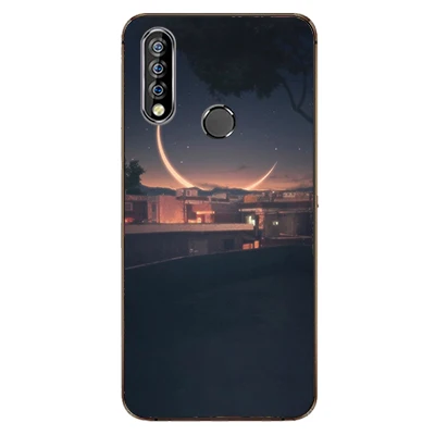 Для OUKITEL C17 Pro Чехол 6,35 ''модный силиконовый мягкий, симпатичный, из ТПУ чехлы для задней панели Oukitel C17 Pro защитные чехлы Coque - Цвет: W68