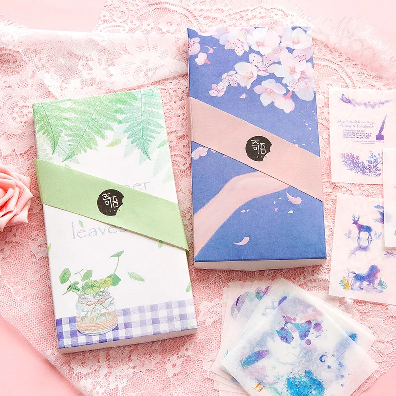 

5 sets/1lot Kawaii Stationery Stickers Sharing gift box Decorative Mobile Stickers Scrapbooking DIY Craft Stickers