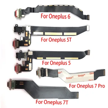 

Type C USB Charging Port Dock Connector Flex Cable Replacement Parts For Oneplus 1 2 3 5 5T 6 7 Pro 7T Earphone Jack Plug Board